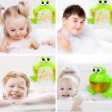 Музикална Жаба за Балончета Bubble Frog за Баня | Машина за Сапунени Балони с Музика — снимка 1
