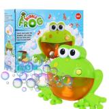 Музикална Жаба за Балончета Bubble Frog за Баня | Машина за Сапунени Балони с Музика — снимка 2