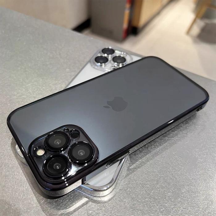 Iphone 16,15,14,13 всички модели кейс с протектор за камерата