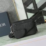 Мъжка чанта естествена кожа Dior — снимка 2