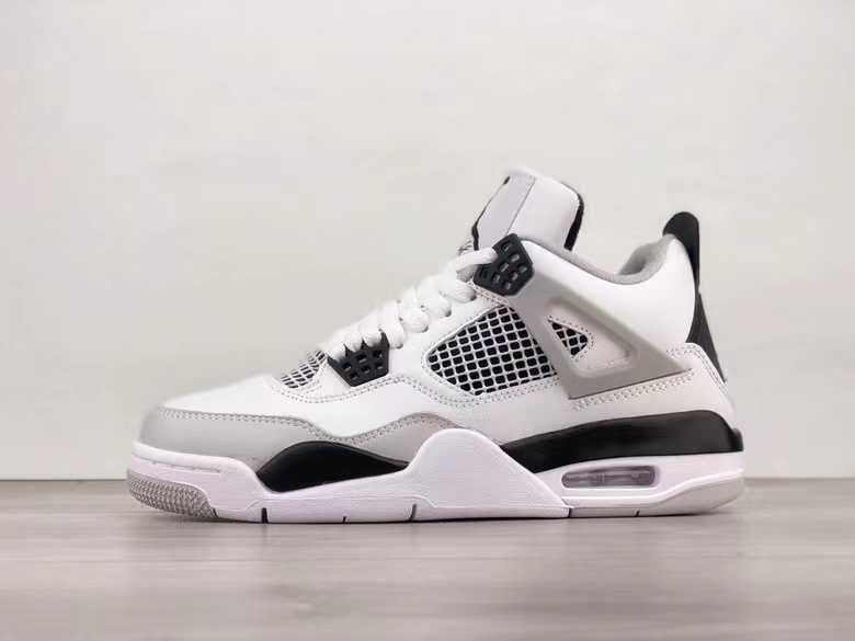 Nike Jordan Retro 4 Military Black Мъжки Дамски Маратонки 36-47