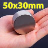 50x30mm МАГНИТ-154кг. неодимов N52, Neodymium magnet NdFeB magnit — снимка 2