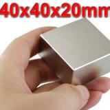 50x30mm МАГНИТ-154кг. неодимов N52, Neodymium magnet NdFeB magnit — снимка 3